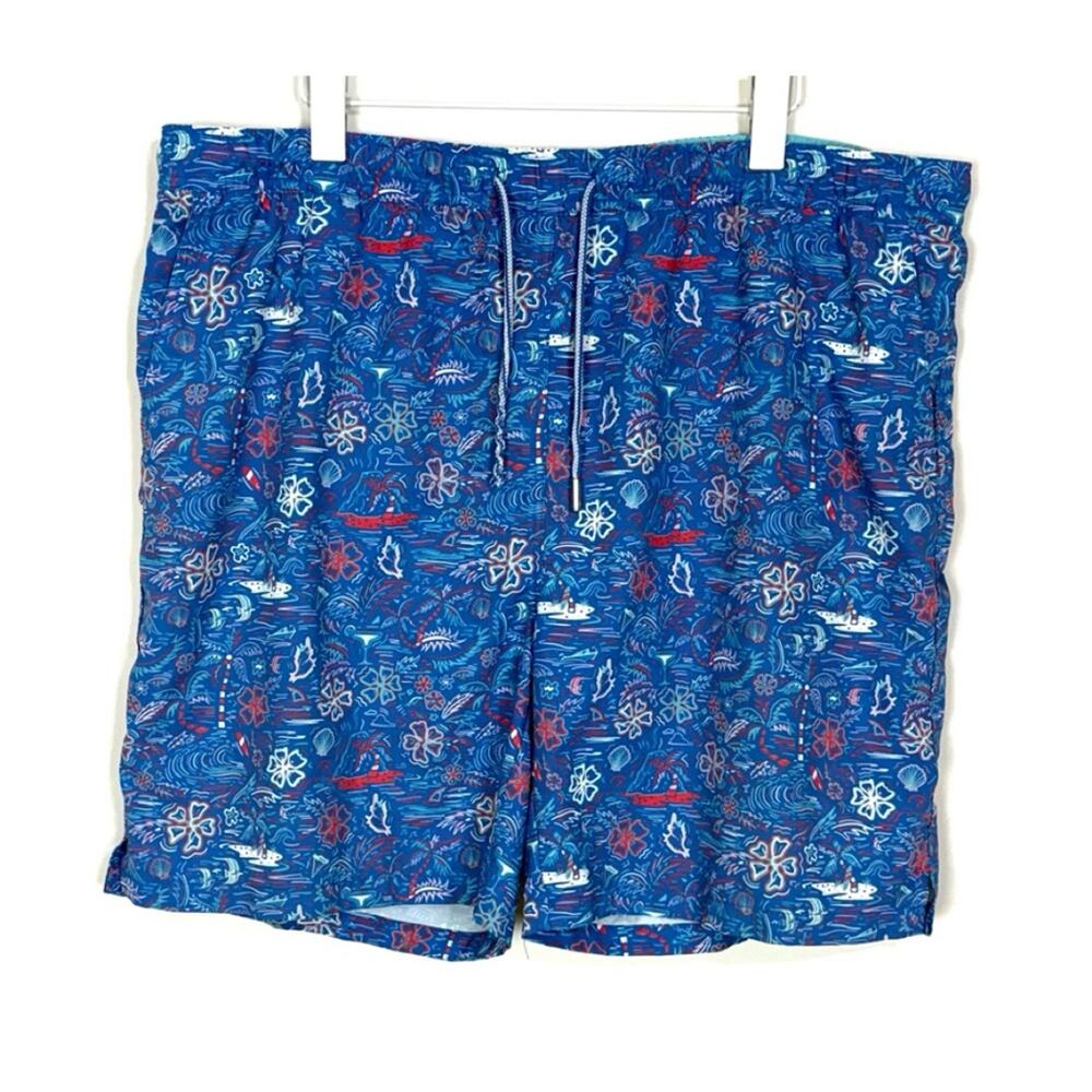 Peter Millar Seaside Collection Swim Trunks